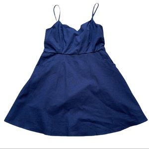 NWT Market & Spruce Crissie Strap Linen Dress XL